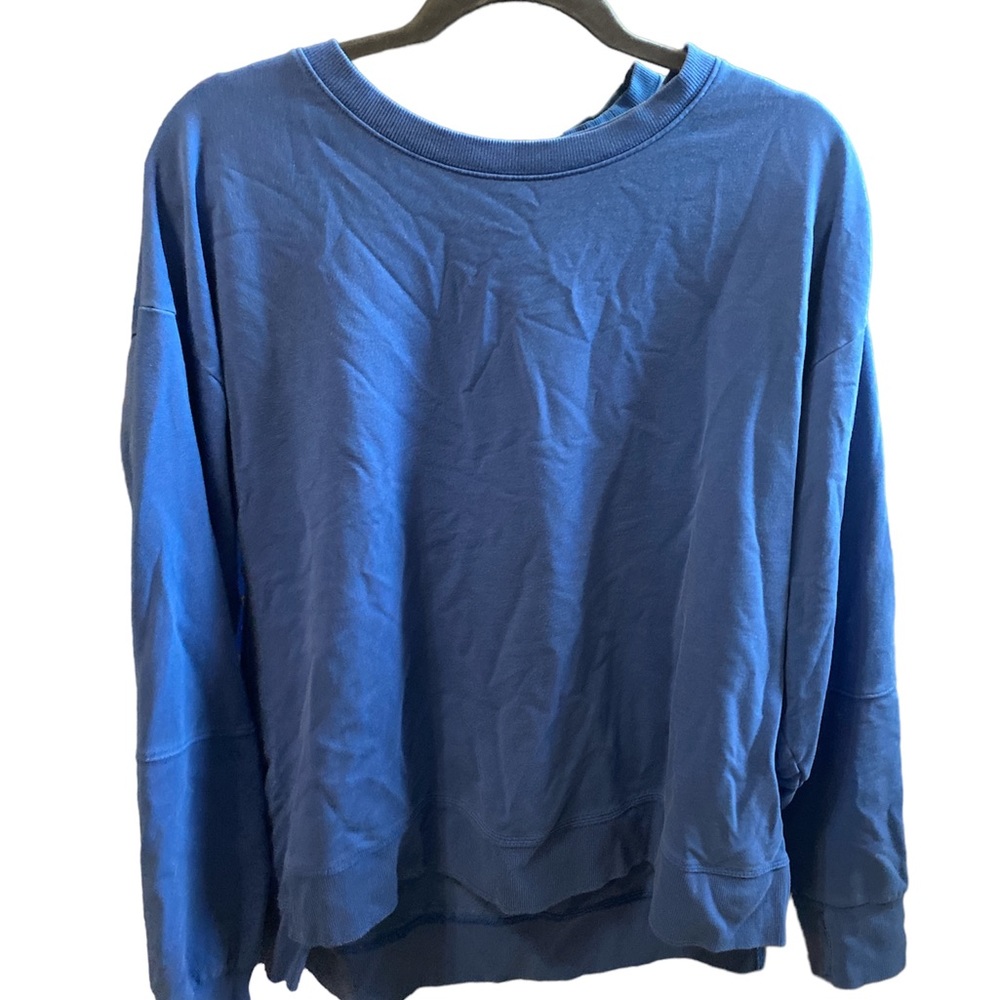 Blue long sleeve shirt